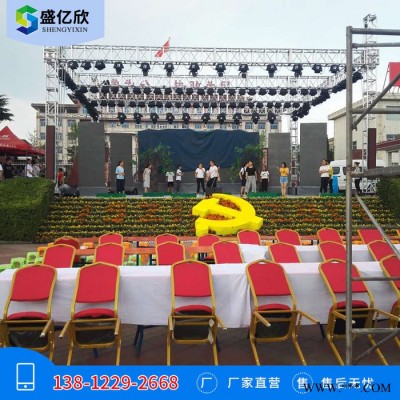 铝合金舞台灯光架折叠舞台桁架婚庆T台 婚庆折叠舞台舞台桁架厂 LW2007