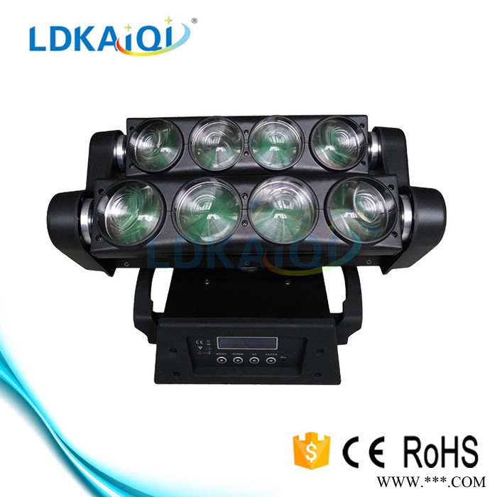 隆迪灯光LD-2140B 8X10W RGBW 4IN1摇头灯 舞台灯光演唱会光束灯 酒吧光束摇头灯图4