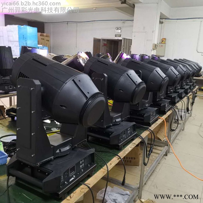 羿彩光电YC-WB350 350W防水摇头光束灯楼顶座标户外喷泉户外演出江边景致水上乐园城市高楼旅游景区城市景观舞台灯光图3