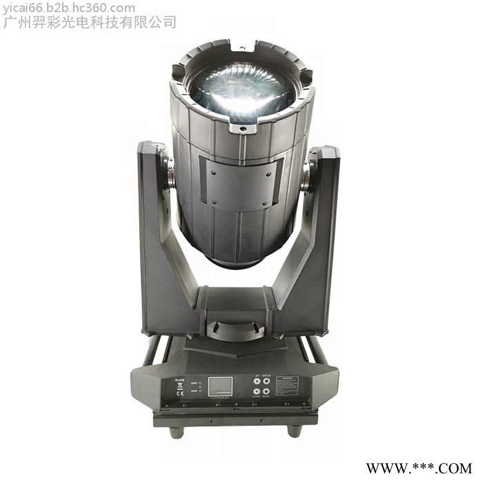 羿彩光电YC-WB350 350W防水摇头光束灯楼顶座标户外喷泉户外演出江边景致水上乐园城市高楼旅游景区城市景观舞台灯光图8