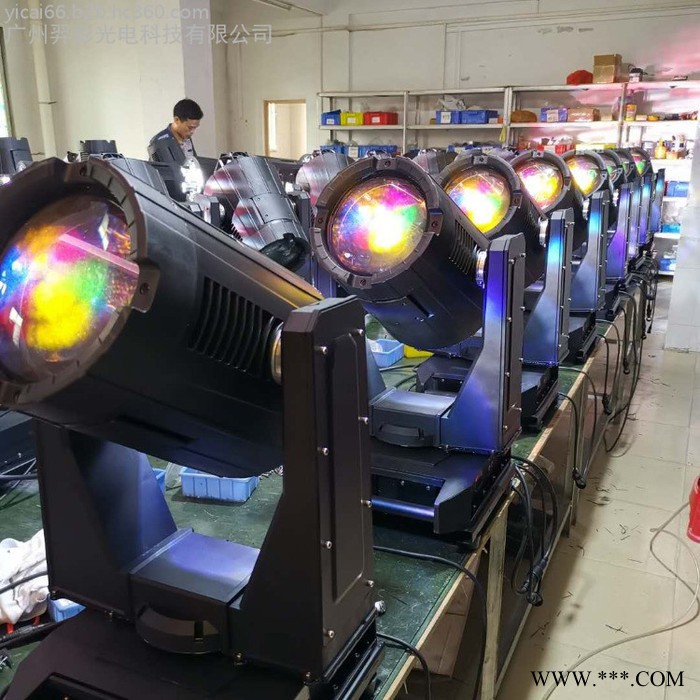 羿彩光电YC-WB350 350W防水摇头光束灯楼顶座标户外喷泉户外演出江边景致水上乐园城市高楼旅游景区城市景观舞台灯光图4
