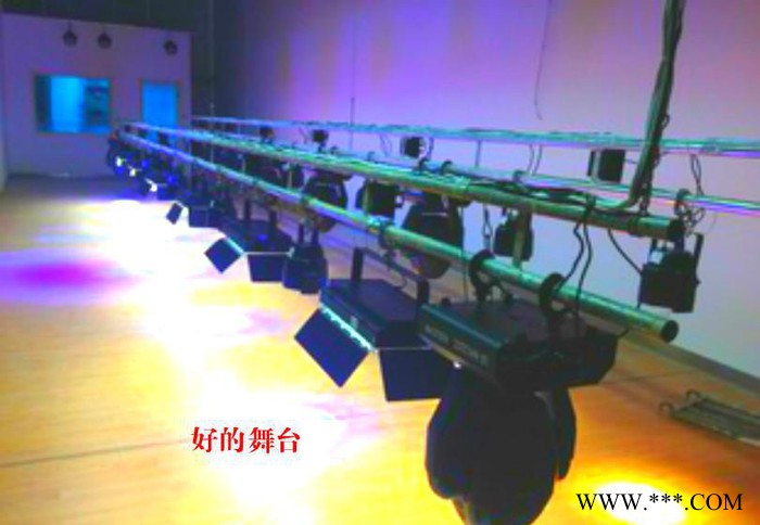 定做舞台幕布阻燃,舞台机械吊杆机,升降舞台防火幕轨道,升降会标图2