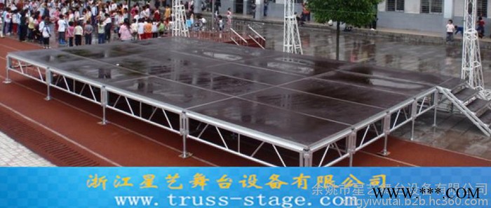 桁架舞台布置露天桁架舞台舞台桁架帐篷舞台桁架搭建舞台增加桁架亭铝合金舞台图3