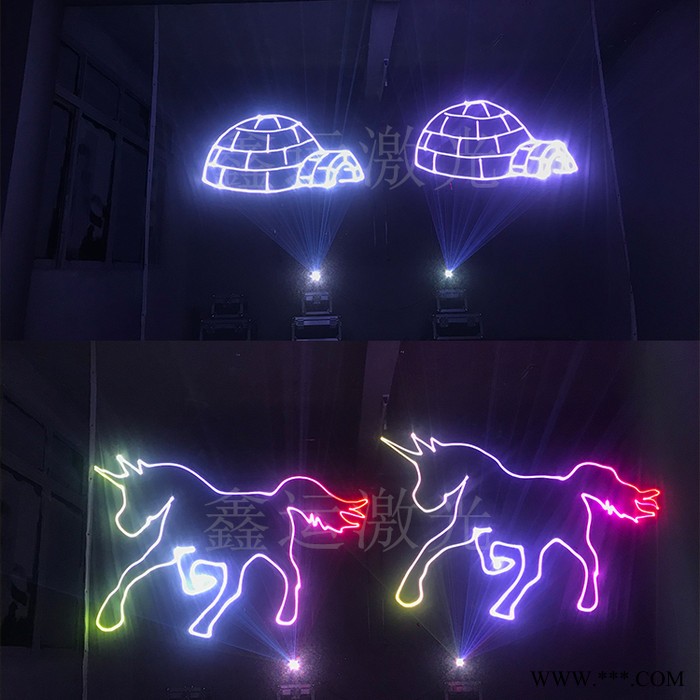 鑫运**户外地标激光灯20W全彩动画激光灯 DMX512舞台灯光图3