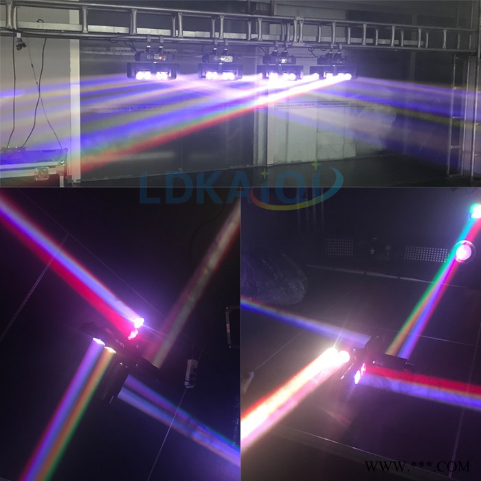 凯奇隆迪LD-2139D 8X10W 龙卷风摇头灯 LED光束灯 舞台灯光 婚庆设备图3