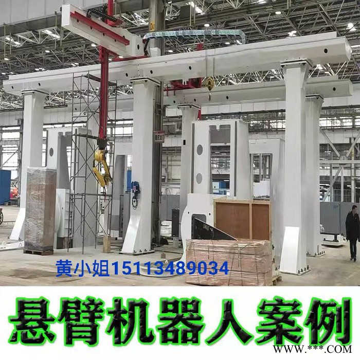 龙门桁架机械手码垛分拣包装焊接重型模组机器人第七轴行走地轨直线重负载滑台直角坐标图2