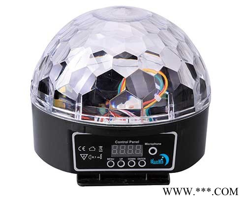 供应BLUEMOON蓝越亮  YE004C LED六环水晶球 LED舞台灯 玻璃球 舞台灯光 效果灯 魔球灯图3