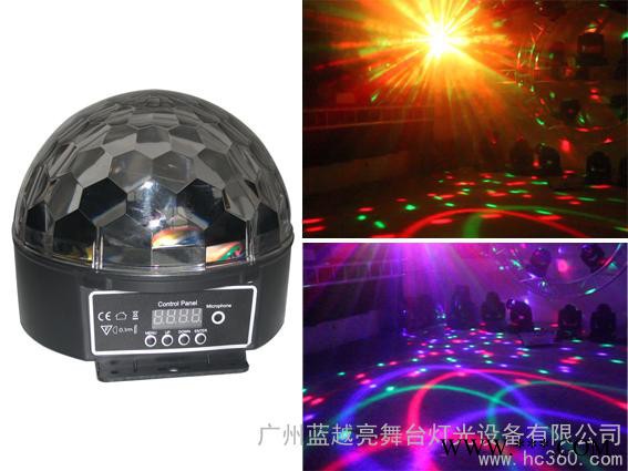 供应BLUEMOON蓝越亮  YE004C LED六环水晶球 LED舞台灯 玻璃球 舞台灯光 效果灯 魔球灯图7