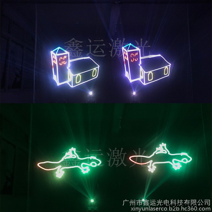 长春管12瓦全彩动画激光灯 舞台灯光 酒吧音乐节高配激光灯图4