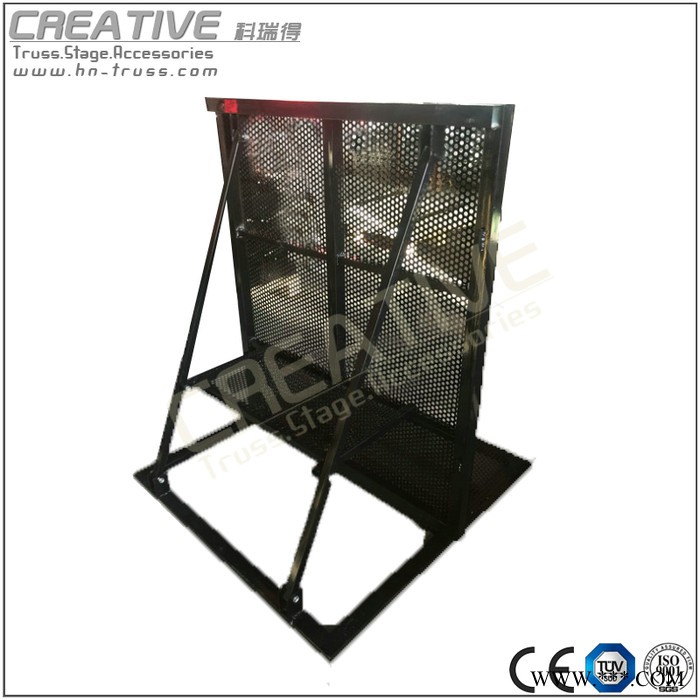 湖南科瑞得批发升降雷亚架舞台钢铁活动车展铝合金灯光架背景桁架贵州广东铝合金舞台拼装活动升降T台S圆型造型演出背景灯光架桁图3