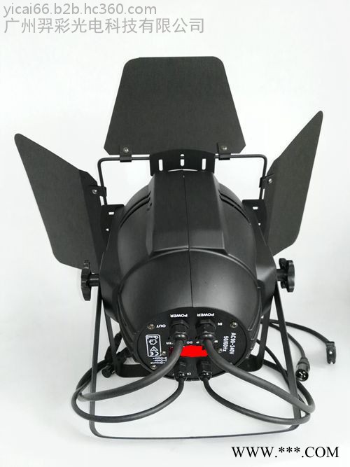 羿彩灯光AC100V-220V/50-60HZ LED100W面光帕灯 婚庆酒吧KTV包房演出工程等补光侧光用 舞台灯光图7