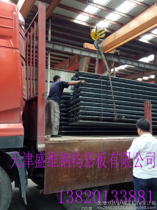 天津盛维TD3-110钢结构专用钢筋桁架楼承板/膜结构图4
