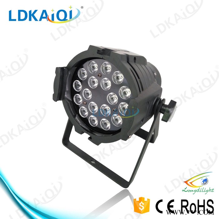 凯奇隆迪LD-2121G-18 18x3W RGB 3 in1铸铝帕灯  影视拍摄补光灯  LED铸铝帕灯舞台灯光设备图4