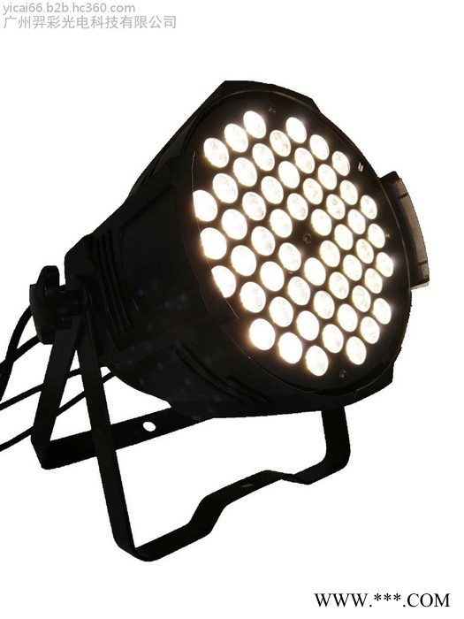 羿彩灯光YC-543C 54颗3W LED面光帕灯 婚庆租赁酒吧KTV剧院工程等用于补光侧光面光灯 舞台灯光图5