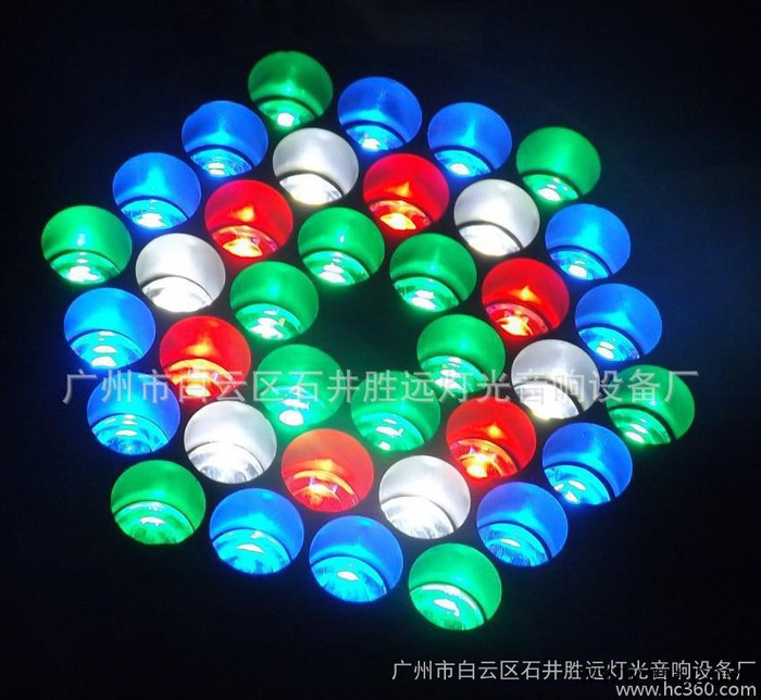 36颗LED摇头光束灯 舞台灯光 摇头灯 酒吧演出灯光 电脑图2