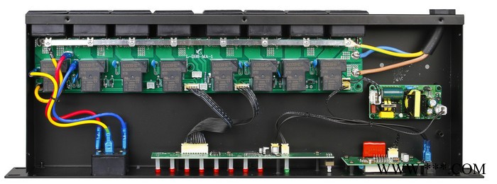 ADS艾迪斯DB-01 8路时序器 电源时序器 电源管理  舞台灯光音响周边设备 机柜插 万用插图2