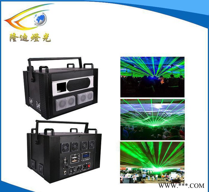 生产 LD-10-30WG单绿动画激光灯 大型舞台灯光图1