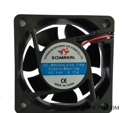 XY6025BL双滚珠轴承12V24V 舞台灯光散热风扇图2