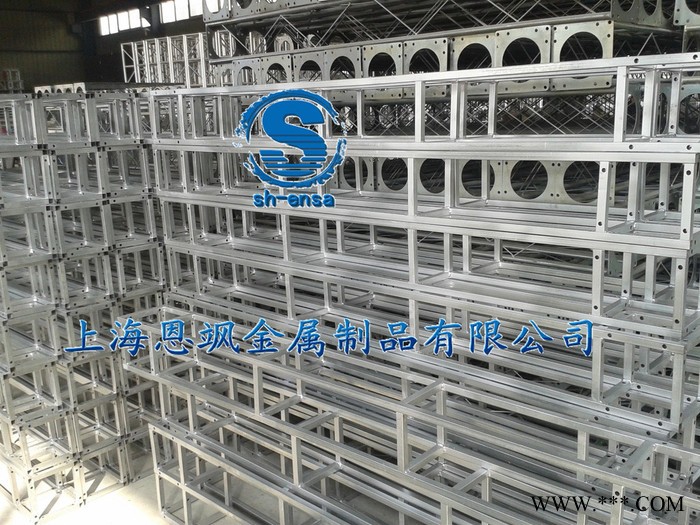 钢铁铝合金桁架，背景架，灯光架，舞台架，篷房，铁马围栏图4