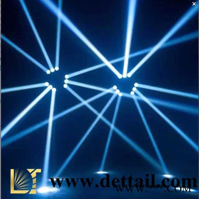 DT灯光LED九头蜘蛛灯9眼摇头光束灯舞台灯光婚庆无极旋转夜店酒吧KTV舞台灯具图5