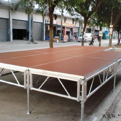 湖北武环金属铝合金拼装舞台桁架灯光架活动舞台拼装舞台truss架婚庆演出舞台