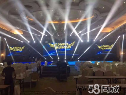 舞台灯光音响租赁  广州舞台灯光音响出租 LED屏出租 舞台搭建图1
