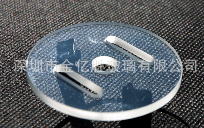 钢化灯具玻璃 适用于舞台灯光 手电筒 台灯 专业玻璃加工图1