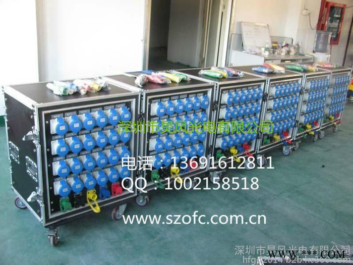 5U12路3.5KW直通箱舞台灯光音响流动演出配电柜电源箱防水工业插图6