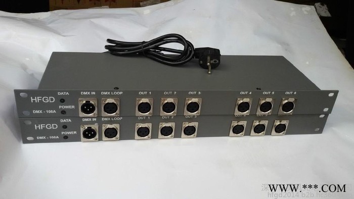 6路 DMX512隔离灯光信号放大器 LED灯信号增强器 舞台灯光现货图3