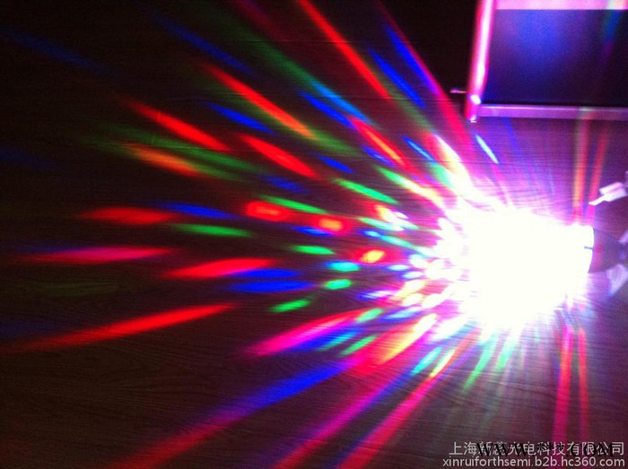 3W 9W led七彩灯 旋转灯 家用ktv酒吧闪光灯 水晶魔球舞台灯光