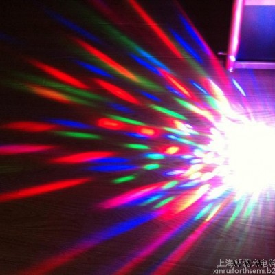 3W 9W led七彩灯 旋转灯 家用ktv酒吧闪光灯 水晶魔球舞台灯光