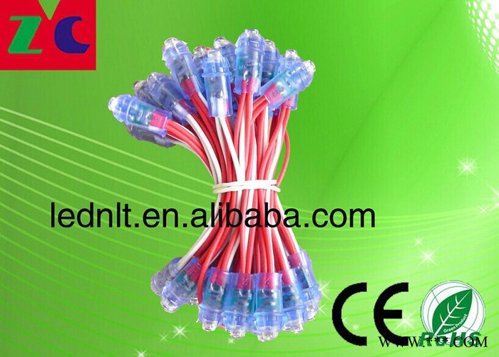 供应9MMLED单色外露灯串 LED铁皮穿孔字灯串 高亮打孔字灯串 专业灯串厂商图2