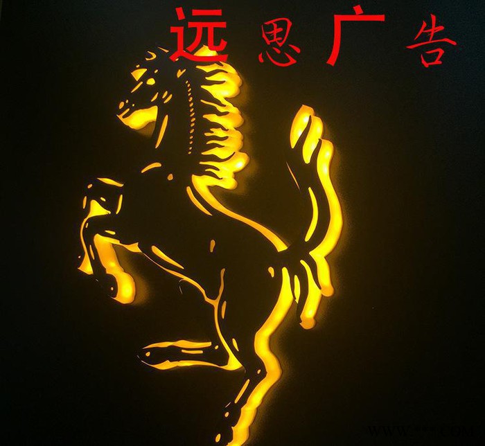 直销精工迷你树脂发光字亚克力发光字PVC发光字专业定制图2