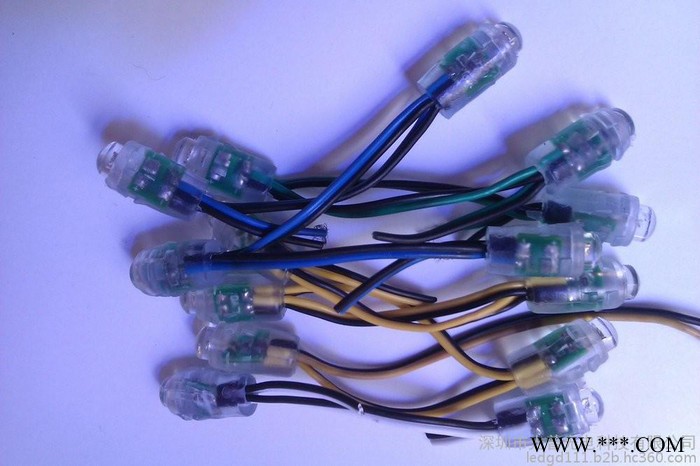 门头招牌led发光**不锈钢外露穿孔冲孔点阵树脂字灯高亮LED2835六灯防水模组，发光字用光源**。品质保证图4