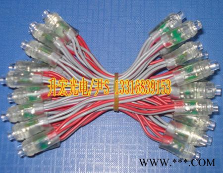 供应升宏光电SH-12MM LED七彩外露穿孔发光字灯串图1