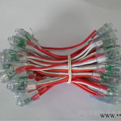 **9mm灯串LED单色穿孔灯5V打孔灯LED铁皮发光字灯串图片