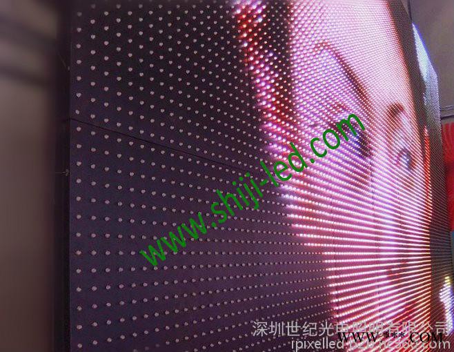 深圳外露穿孔灯、打孔字、全彩外露灯串图2