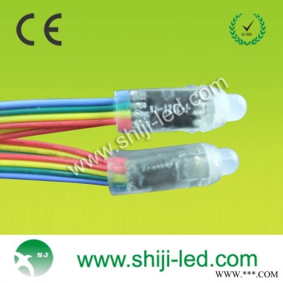 12MM全彩防水灯串/12全彩穿孔灯串/穿孔字/打孔字