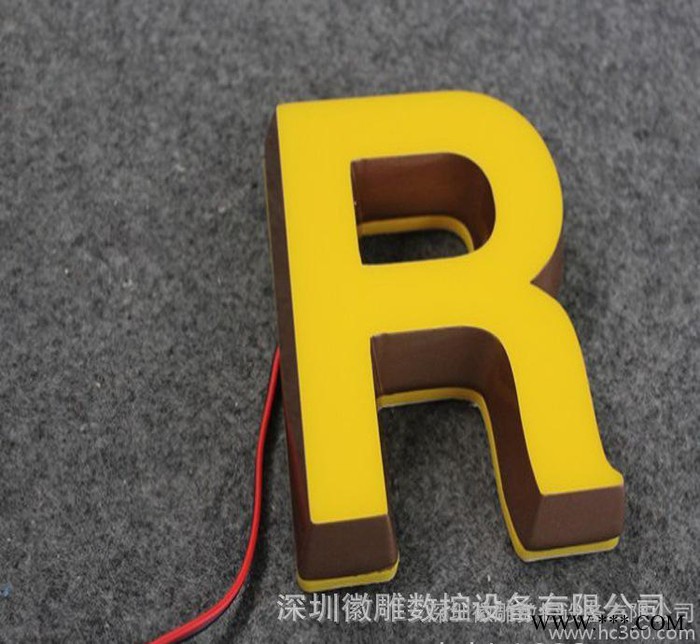 深 全新自动换刀雕刻机  迷你斜边字雕刻机 LED发光字雕刻机图2