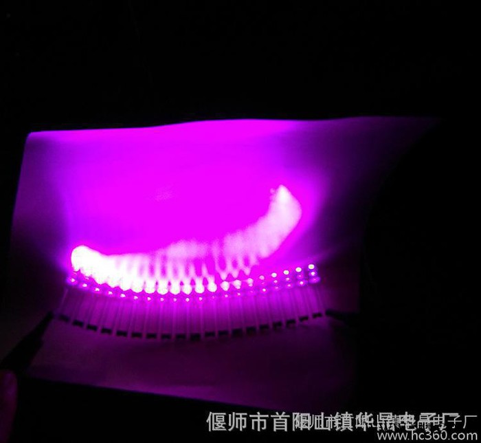 LED发光二极管连体灯白发粉红（透明）LED广告牌灯珠、发光字灯珠图3