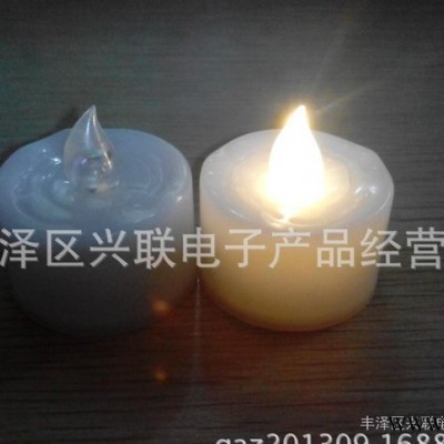 LED七彩变幻电子蜡烛 创意摆字蜡烛 单色蜡烛灯