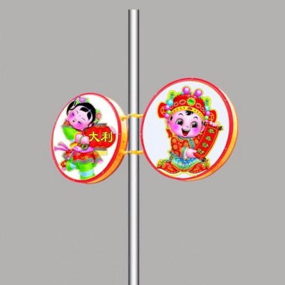 安丘铜字标牌灯箱 灯箱制作 指路牌 灯箱订做 圆灯箱