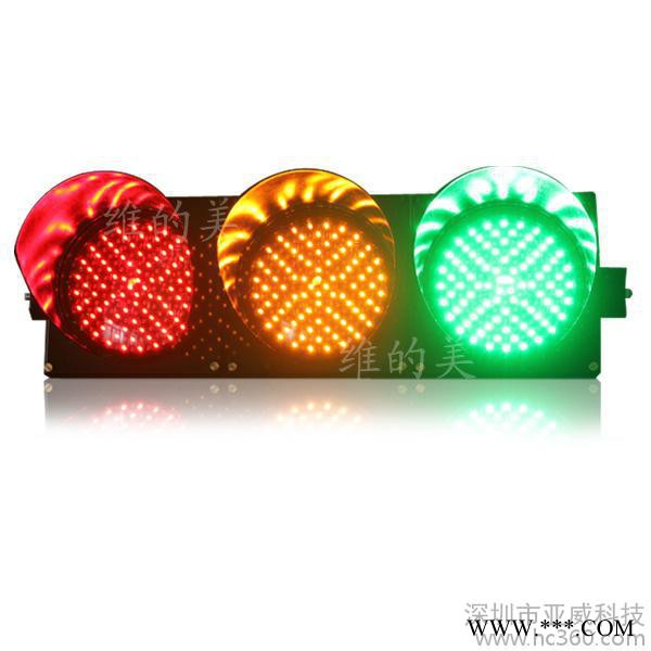 LED交通灯200红黄绿信号灯停车场灯 驾校红绿灯十字路口交通灯图2