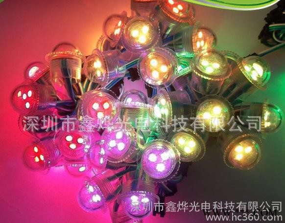 **推荐 三星发光字 全彩LED嵌入式点光源 全彩外露灯
