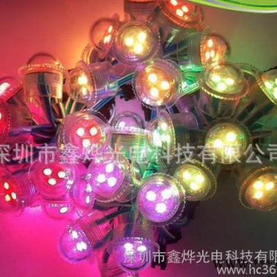 **推荐 三星发光字 全彩LED嵌入式点光源 全彩外露灯