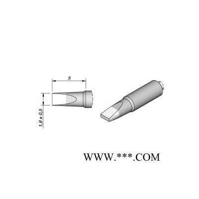 原装JBC烙铁芯C105-214烙铁头1.8mm一字平头 C
