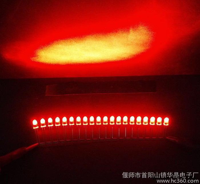 LED电子灯箱发光二极管连体灯红发红、LED发光字灯珠、广告牌灯珠图2