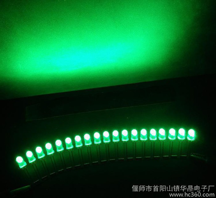 F5电子灯箱专用连体灯、LED连体绿发绿、LED发光字灯珠广告牌灯珠图3