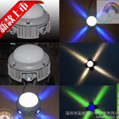 新款LED十字星光灯, 直径138大 8W 9W  价格优惠