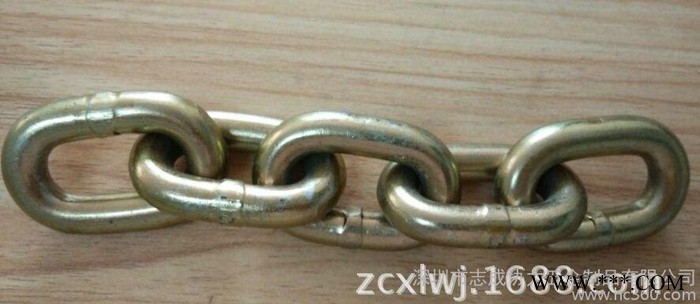 广东链条厂家大量铁焊口直环链|O字链 道路河边桥梁起重护栏链条图3